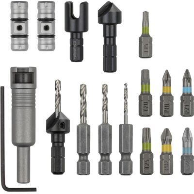 wolfcraft, Bits, 1 Flipbit-Set All-In-One wolfcraft, Bits, 1 Flipbit-Set All-In-One