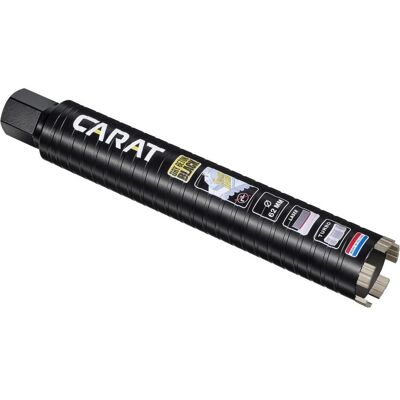 Carat, Bohrereinsatz, EDBLACK062 Laser Beton Trocken Schwarz Diamantbohrer Trocken Ø62x300x5/4" UNC (62 mm) Carat, Bohrereinsatz, EDBLACK062 Laser Beton Trocken Schwarz Diamantbohrer Trocken Ø62x300x5/4" UNC (62 mm)