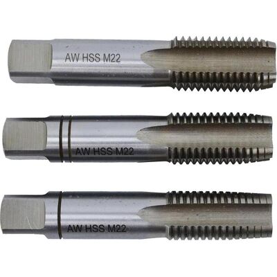 Awtools, Gewindeschneider + Gewindebohrer, AW GWINTOWNIK M2 HSS M5x0,80 / kpl.3szt. Awtools, Gewindeschneider + Gewindebohrer, AW GWINTOWNIK M2 HSS M5x0,80 / kpl.3szt.