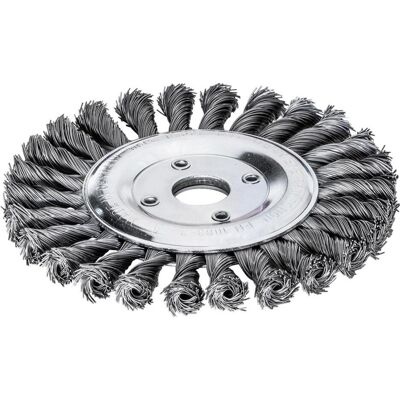 Lessmann, Schleifmittel, Rundbürste Ø 125 mm Bohrung Drahtstärke 0,5 mm Stahl 14 mm 12500 min-¹ Lessmann, Schleifmittel, Rundbürste Ø 125 mm Bohrung Drahtstärke 0,5 mm Stahl 14 mm 12500 min-¹