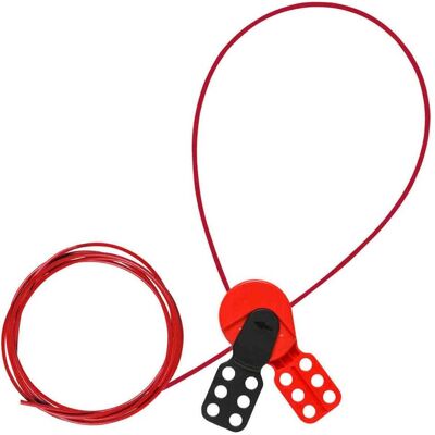 Brady, Zubehör Maschine, Safelex Universal Kabelverriegelungssystem, mit 3 m Nylon-Kabel (1 Set) Brady, Zubehör Maschine, Safelex Universal Kabelverriegelungssystem, mit 3 m Nylon-Kabel (1 Set)