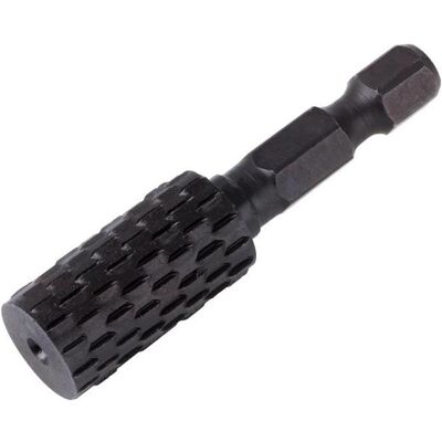 wolfcraft, Raspel + Feile, 1 Profilraspel Metall zyl. 6kt. ø12x22mm (48 mm) wolfcraft, Raspel + Feile, 1 Profilraspel Metall zyl. 6kt. ø12x22mm (48 mm)