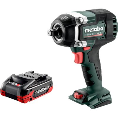 Metabo, Bohrmaschine + Akkuschrauber, SSW 18 LTX 800 BL Akku Schlagschrauber 18 V 800 Nm 1/2" Brushless + 1x LiHDX Akku 4,0 Ah - (Schlagschrauber) Metabo, Bohrmaschine + Akkuschrauber, SSW 18 LTX 800 BL Akku Schlagschrauber 18 V 800 Nm 1/2" Brushless + 1x LiHDX Akku 4,0 Ah - (Schlagschrauber)