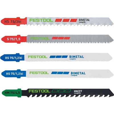 Festool, Sägeblatt, Stichsägeblatt-Set STS-Sort/21 P/M/B Festool, Sägeblatt, Stichsägeblatt-Set STS-Sort/21 P/M/B