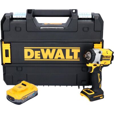 DeWalt, Bohrmaschine + Akkuschrauber, DCF 921 NT Akku Schlagschrauber 18 V 400 Nm 1/2" Brushless + 1x Powerstack Akku 5,0 Ah + (Schlagschrauber) DeWalt, Bohrmaschine + Akkuschrauber, DCF 921 NT Akku Schlagschrauber 18 V 400 Nm 1/2" Brushless + 1x Powerstack Akku 5,0 Ah + (Schlagschrauber)