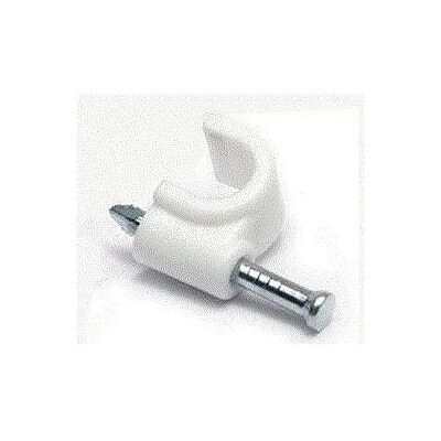 Datacom, Kabelhalter, Cable clamp (7mm) white 100pcs Datacom, Kabelhalter, Cable clamp (7mm) white 100pcs