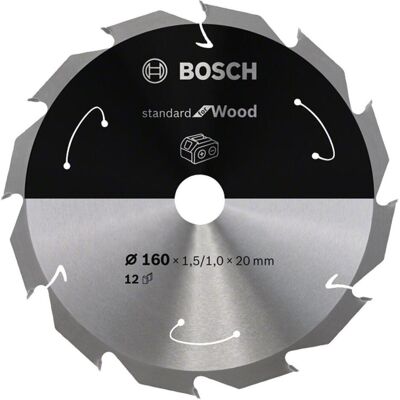 Bosch 160X1.5/1X20 T12 Kreissägeblatt - Kreissägeblatt Bosch 160X1.5/1X20 T12 Kreissägeblatt - Kreissägeblatt
