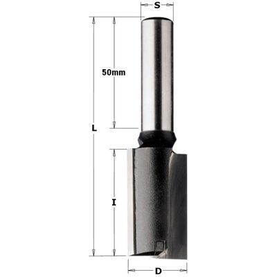 CMT, Fräser, 177.120.11 12 mm Nutenfräser mit extra langem Schaft 12 mm CMT, Fräser, 177.120.11 12 mm Nutenfräser mit extra langem Schaft 12 mm