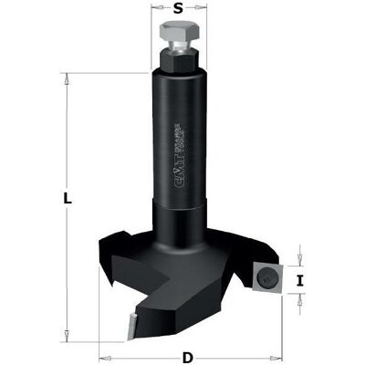 CMT, Fräser, 663.003.11 Hobelmesser mit WPL-Messer 80mm, Schaft 20x60mm CMT, Fräser, 663.003.11 Hobelmesser mit WPL-Messer 80mm, Schaft 20x60mm