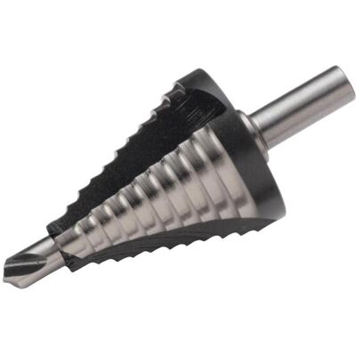 Cimco, Bohrereinsatz, Stufenbohrer HSS, für Pg 7-Pg 21 und M12-M32 (8.0 - 12.5 - 15.2 - 18.6 - 20.4 - 22.5 - 25.8 - 28.3 - 30.5 mm) Cimco, Bohrereinsatz, Stufenbohrer HSS, für Pg 7-Pg 21 und M12-M32 (8.0 - 12.5 - 15.2 - 18.6 - 20.4 - 22.5 - 25.8 - 28.3 - 30.5 mm)