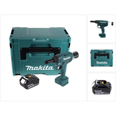 Makita, Tacker + Nagelpistole, DRV 250 G1J Akku Blindnietsetzgerät 18 V 20 kN Brushless + 1x Akku 6,0 Ah + Makpac - ohne Lad Makita, Tacker + Nagelpistole, DRV 250 G1J Akku Blindnietsetzgerät 18 V 20 kN Brushless + 1x Akku 6,0 Ah + Makpac - ohne Lad