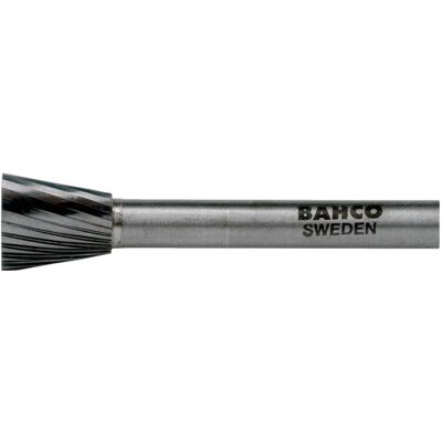 Irimo, Fräser, 3 mm x 4 mm - Ø3 mm Hartmetall-Rotorfräser für Metall, umgekehrte Kegelform 10 Irimo, Fräser, 3 mm x 4 mm - Ø3 mm Hartmetall-Rotorfräser für Metall, umgekehrte Kegelform 10