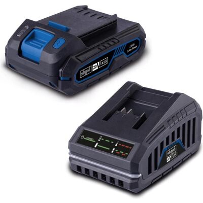 Scheppach, Werkzeugakku + Ladegerät, Starter-Kit 2.0 SBSK2.0 (20 V) Scheppach, Werkzeugakku + Ladegerät, Starter-Kit 2.0 SBSK2.0 (20 V)