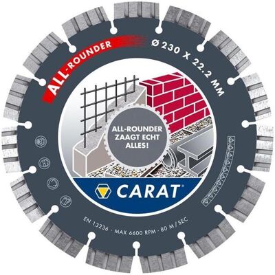 Carat, Sägeblatt, CEB1253010 CEB Brilliant Diamond Tribes - 125 x 22,23 mm - Universal Carat, Sägeblatt, CEB1253010 CEB Brilliant Diamond Tribes - 125 x 22,23 mm - Universal