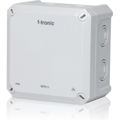 F-Tronic NEPTUN Abzweigdose - Stoßfest, IP66, 110mm F-Tronic NEPTUN Abzweigdose - Stoßfest, IP66, 110mm