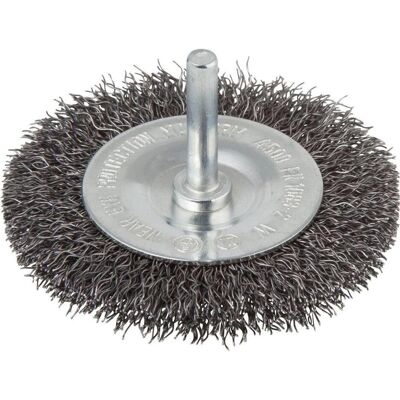 wolfcraft, Schleifmittel, 1 Stahldraht-Scheibenb. S=6mm ø75x7mm wolfcraft, Schleifmittel, 1 Stahldraht-Scheibenb. S=6mm ø75x7mm