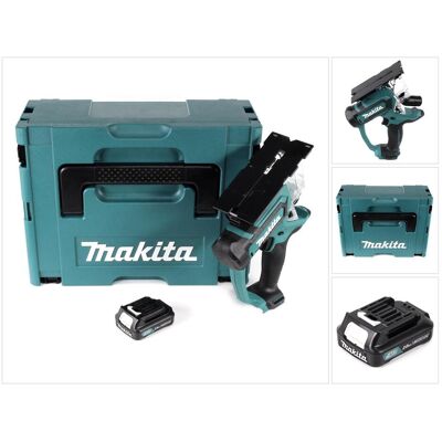 Makita, Stichsäge, SD 100 DA1J 10,8 V Akku Gipskartonsäge Trockenbausäge im Makpac + 1 x 2,0 Ah Akku - ohne Makita, Stichsäge, SD 100 DA1J 10,8 V Akku Gipskartonsäge Trockenbausäge im Makpac + 1 x 2,0 Ah Akku - ohne