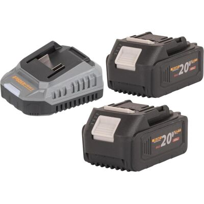 Procraft, Stichsäge, ST22 Akku Stichsäge 20 V 80 mm Brushless + 2x Akku 4,0 Ah + Ladegerät + RHINO Toolcase Procraft, Stichsäge, ST22 Akku Stichsäge 20 V 80 mm Brushless + 2x Akku 4,0 Ah + Ladegerät + RHINO Toolcase