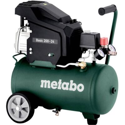 Metabo, Kompressor, Druckluft-Kompressor Basic 200-24 24 l 8 bar (24 l, 8 Bar) Metabo, Kompressor, Druckluft-Kompressor Basic 200-24 24 l 8 bar (24 l, 8 Bar)