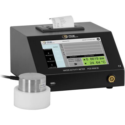 PCE Instruments Wasseraktivitätsmesser - Wasseraktivität & Temperatur PCE Instruments Wasseraktivitätsmesser - Wasseraktivität & Temperatur