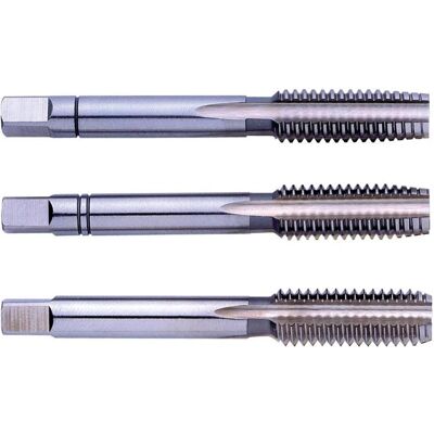 Eventus, Gewindeschneider + Gewindebohrer, by Exact 10267 Handgewindebohrer-Set 3teilig UNC 5/8" 11 mm Rechtsschne Eventus, Gewindeschneider + Gewindebohrer, by Exact 10267 Handgewindebohrer-Set 3teilig UNC 5/8" 11 mm Rechtsschne