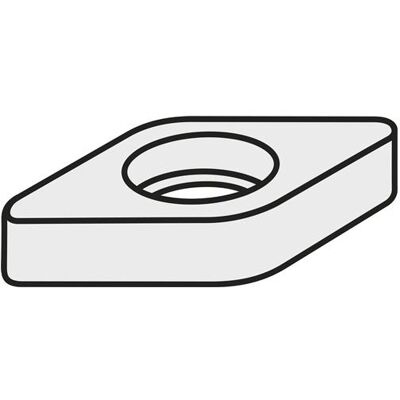 Dormer, Zubehör Maschine, Wendeplatten-Unterlegscheibe ISO DDS 267-01 Bruttogewicht 4,49g PRAMET - VPE: 10 Dormer, Zubehör Maschine, Wendeplatten-Unterlegscheibe ISO DDS 267-01 Bruttogewicht 4,49g PRAMET - VPE: 10