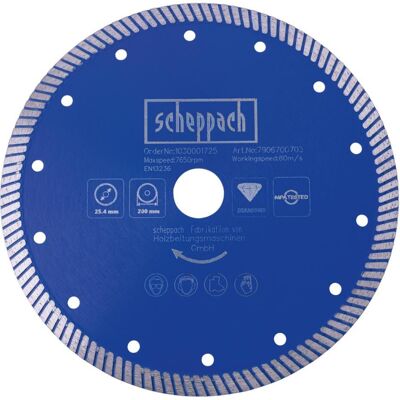 Scheppach, Sägeblatt, Diamant-Trennscheibe Scheppach, Sägeblatt, Diamant-Trennscheibe