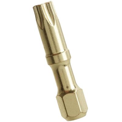 Makita, Bits, B-42282 T30-Torx-Schraubendreher-Bits – 30 mm – goldfarben – 2er-Pack Makita, Bits, B-42282 T30-Torx-Schraubendreher-Bits – 30 mm – goldfarben – 2er-Pack