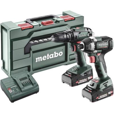 Metabo, Bohrmaschine + Akkuschrauber, Combo-Set (Schlagbohrschrauber, Schlagschrauber) Metabo, Bohrmaschine + Akkuschrauber, Combo-Set (Schlagbohrschrauber, Schlagschrauber)