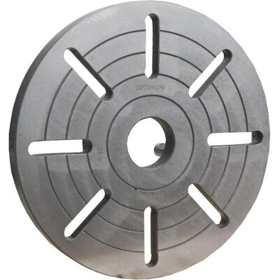 Optimum, Zubehör Maschine, Aufspannscheibe Ø 300 mm Camlock DIN ISO 702-2 Nr. 4 Optimum, Zubehör Maschine, Aufspannscheibe Ø 300 mm Camlock DIN ISO 702-2 Nr. 4