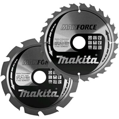Makita, Sägeblatt, Kreissägeblätter 190x30mm, T24/12 2 Stck. Makita, Sägeblatt, Kreissägeblätter 190x30mm, T24/12 2 Stck.