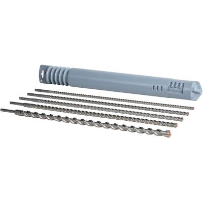 Bosch Professional Zubehör, Bohrereinsatz, Blau Zubehör 061599766X SDS-PLUS BORENSET LANG 5-delig (10 Millimeter, 4-22 Millimeter) Bosch Professional Zubehör, Bohrereinsatz, Blau Zubehör 061599766X SDS-PLUS BORENSET LANG 5-delig (10 Millimeter, 4-22 Millimeter)
