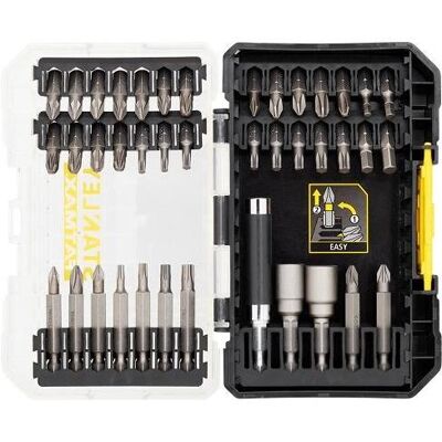 Stanley Bits, 40-tlg. Standard Bit-Set 25 / 50 mm Stanley Bits, 40-tlg. Standard Bit-Set 25 / 50 mm