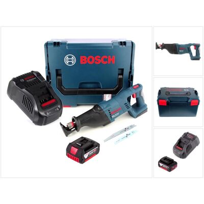 Bosch Professional, Säbelsäge, GSA 18 V-LI Akku Säbelsäge 18V + 1x Akku 5,0Ah + Ladegerät + L-Boxx Bosch Professional, Säbelsäge, GSA 18 V-LI Akku Säbelsäge 18V + 1x Akku 5,0Ah + Ladegerät + L-Boxx