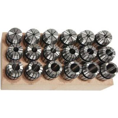 Fortis Zubehör Maschine, Spannzangen Set ER11 Spannbereich 1-7 mm DIN6499B Fortis Zubehör Maschine, Spannzangen Set ER11 Spannbereich 1-7 mm DIN6499B