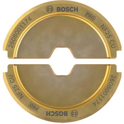 Bosch Professional Zubehör, Zange Zubehör, Blau Zubehör 2608001174 PRO Crimpeinsatz NF25 CU 25 mm² Kupfer Bosch Professional Zubehör, Zange Zubehör, Blau Zubehör 2608001174 PRO Crimpeinsatz NF25 CU 25 mm² Kupfer