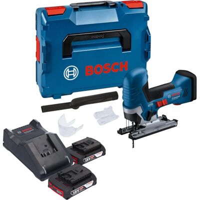 Bosch Professional, Stichsäge, GST 18V-125 S Professional Akku Stichsäge 18 V 125 mm Brushless + 2x Akku 2,0 Ah + Ladegerät Bosch Professional, Stichsäge, GST 18V-125 S Professional Akku Stichsäge 18 V 125 mm Brushless + 2x Akku 2,0 Ah + Ladegerät