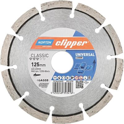 Saint-Gobain Diamantklinge 125x2,3x22,23 - Diamanttrennscheibe Saint-Gobain Diamantklinge 125x2,3x22,23 - Diamanttrennscheibe