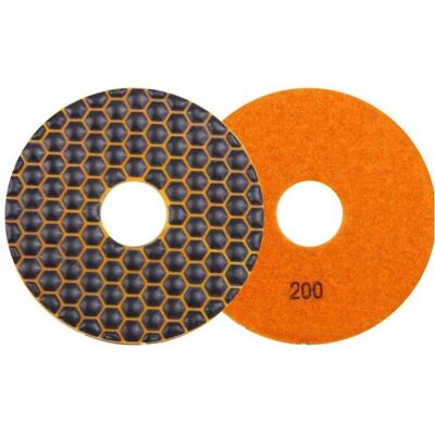 Proline, Schleifmittel, Diamond floor, polished 200, 125 mm, gran./marm. Proline, Schleifmittel, Diamond floor, polished 200, 125 mm, gran./marm.