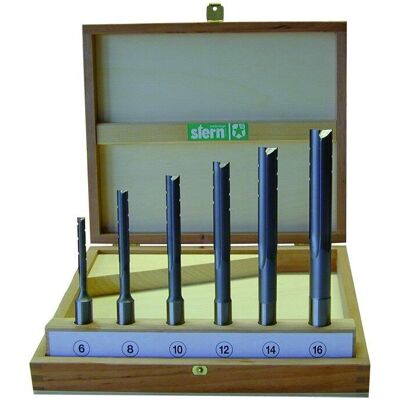 Stern, Bohrereinsatz, Langlochbohrersatz (10 mm, 12 mm, 14 mm, 16 mm, 6 mm, 8 mm) Stern, Bohrereinsatz, Langlochbohrersatz (10 mm, 12 mm, 14 mm, 16 mm, 6 mm, 8 mm)