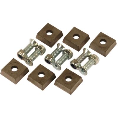 Berg, Zubehör Maschine, HARTMETALL-WENDEPLATTEN SB (6 STK.) Berg, Zubehör Maschine, HARTMETALL-WENDEPLATTEN SB (6 STK.)