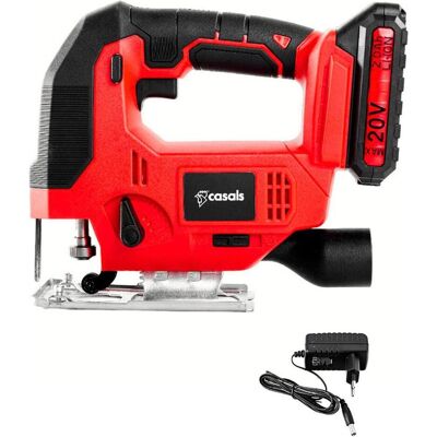 Casals, Dekupiersäge + Bandsäge, Cjs2050 20 v cordless jigsaw includes battery + charger (Dekupiersäge) Casals, Dekupiersäge + Bandsäge, Cjs2050 20 v cordless jigsaw includes battery + charger (Dekupiersäge)