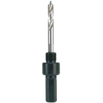 Ruko, Lochsäge, Aufnahmehalter 9,5 mm 6-kant mit Führungsbohrer Bi-Metall Lochsägen HSS Ø 14-30 mm Ruko, Lochsäge, Aufnahmehalter 9,5 mm 6-kant mit Führungsbohrer Bi-Metall Lochsägen HSS Ø 14-30 mm