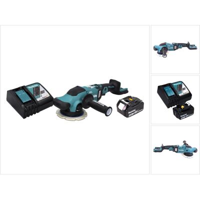 Makita, Schleifmaschine + Poliermaschine, DPO 600 RM1 Akku Exzenterpolierer 18 V 150 mm XPT Brushless + 1x Akku 4,0 Ah + Ladegerät (Exzenterpolierer) Makita, Schleifmaschine + Poliermaschine, DPO 600 RM1 Akku Exzenterpolierer 18 V 150 mm XPT Brushless + 1x Akku 4,0 Ah + Ladegerät (Exzenterpolierer)