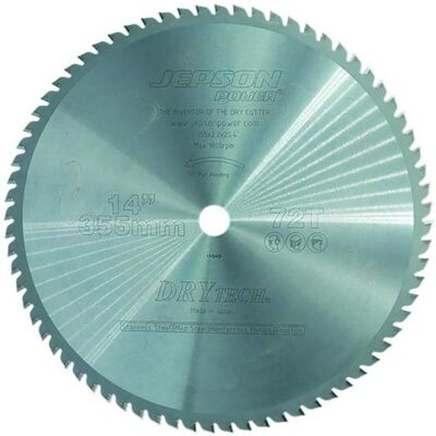 Jepson, Sägeblatt, Metallkreissägeblatt 355/72Z D.355mm B.2,2mm HM Bohrungs-D.25,4mm Z.72 Jepson, Sägeblatt, Metallkreissägeblatt 355/72Z D.355mm B.2,2mm HM Bohrungs-D.25,4mm Z.72