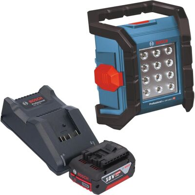 Bosch Professional, Arbeitsleuchte, GLI 18V-1200 C Professional Akku Baustrahler 18 V 1200 lm + 1x Akku 4,0 Ah + Ladegerät (1200 lm) Bosch Professional, Arbeitsleuchte, GLI 18V-1200 C Professional Akku Baustrahler 18 V 1200 lm + 1x Akku 4,0 Ah + Ladegerät (1200 lm)