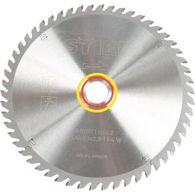 Stier, Sägeblatt, Profi Kreissägeblatt Holz 254x2,6x30 54W 10° Spanwinkel Stier, Sägeblatt, Profi Kreissägeblatt Holz 254x2,6x30 54W 10° Spanwinkel