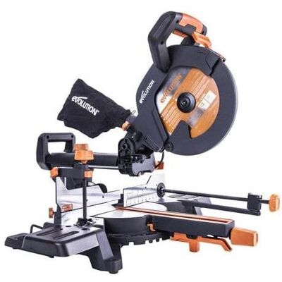 Evolution, Kappsäge + Gehrungssäge, R255SMS+ Multi-Material-Radial-Gehrungssäge 255 mm mit Plus-Paket, 230 V Evolution, Kappsäge + Gehrungssäge, R255SMS+ Multi-Material-Radial-Gehrungssäge 255 mm mit Plus-Paket, 230 V