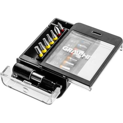 Graphite, Bits, tip set 15 pieces (56H616) Graphite, Bits, tip set 15 pieces (56H616)