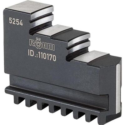 Röhm, Drehmaschine, Drehbacke DB, Grösse 125, 4-Backensatz, DIN 6350 nach innen abgestufte Backe Röhm, Drehmaschine, Drehbacke DB, Grösse 125, 4-Backensatz, DIN 6350 nach innen abgestufte Backe